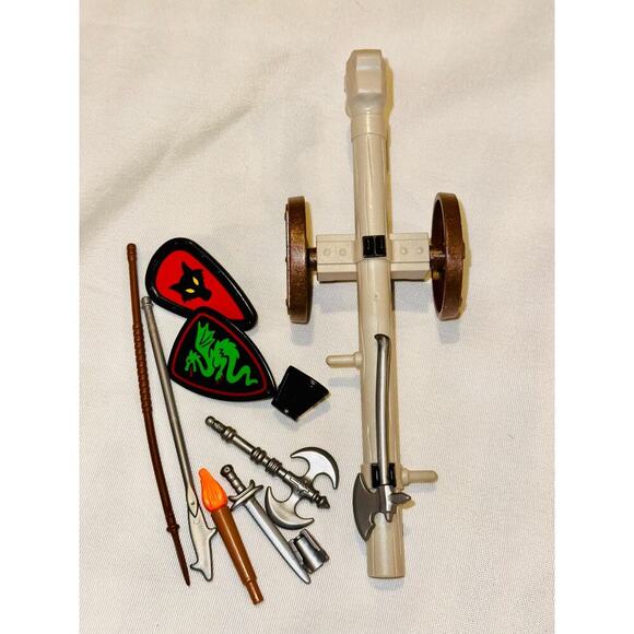 Playmobile figures 5794 4-knights dungeon medieval castle battering ram - Picture 5 of 7